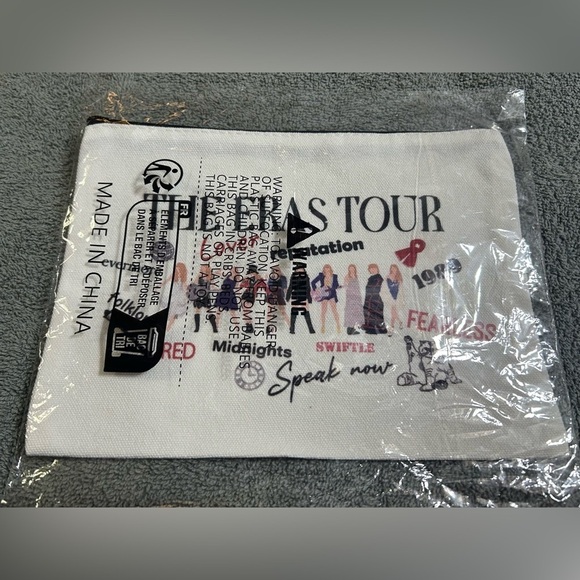 New! Taylor Swift The Eras Tour Cosmetic Bag - Picture 2 of 4